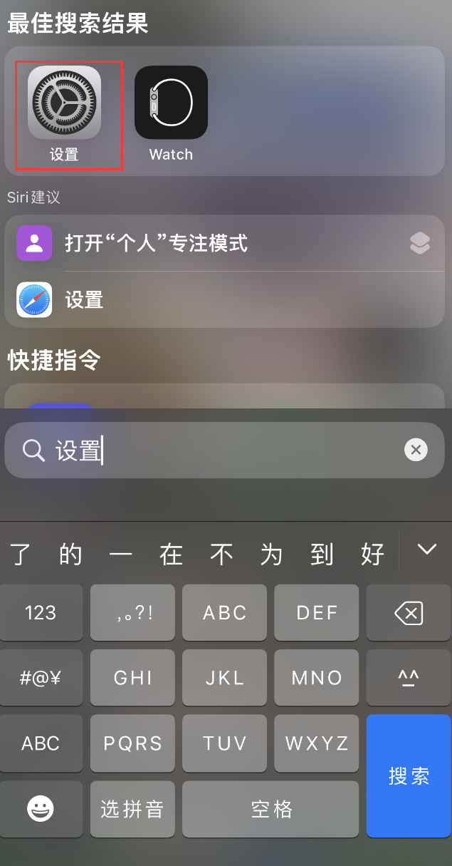 隰县苹果手机维修分享：iPhone 找不到“设置”或“App Store”怎么办？ 